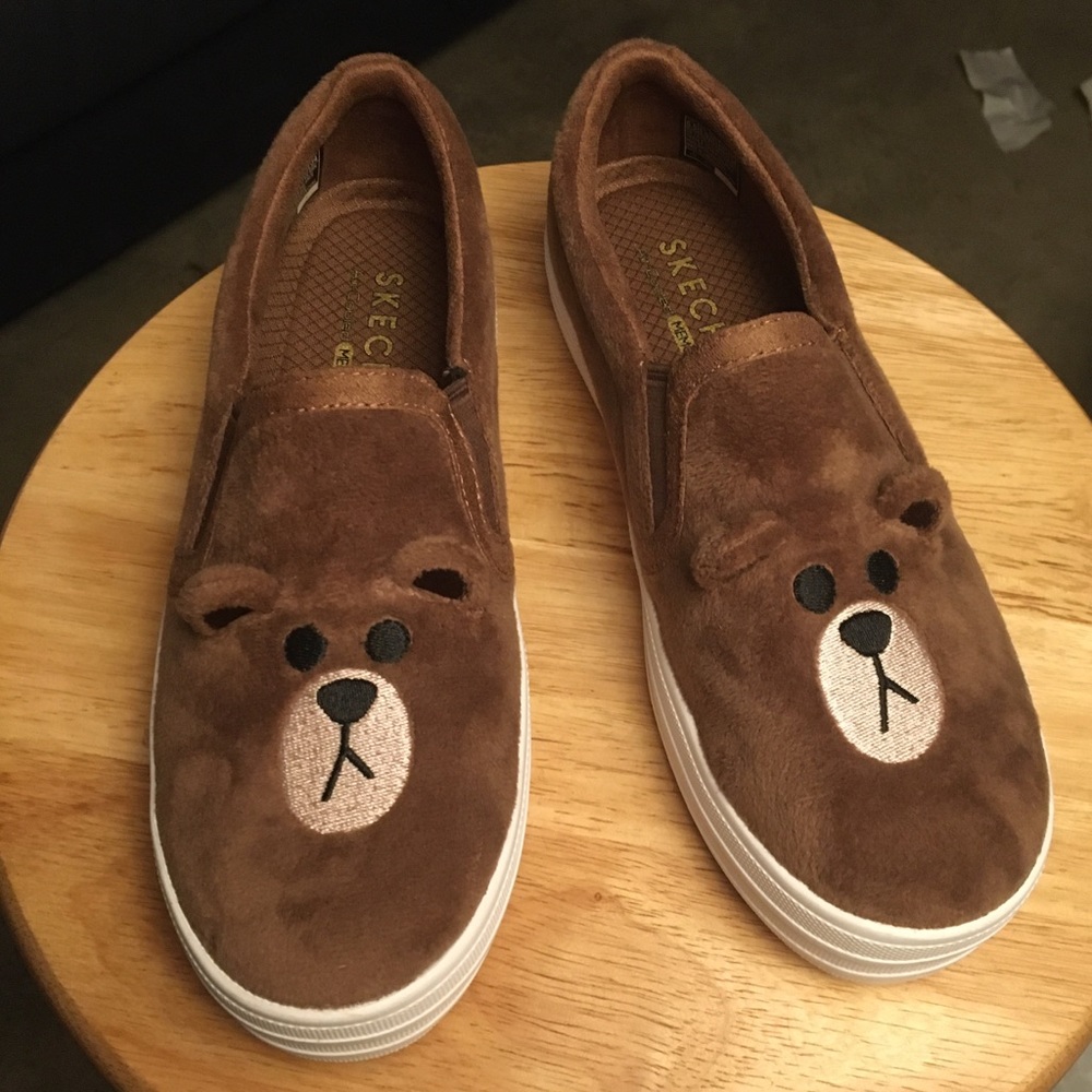 Line Friends Plush Pals Brown Bear Sneakers